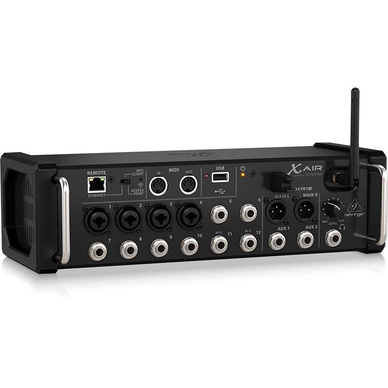 Behringer X AIR XR12 - Mezclador digital de 12 entradas con WiFi - Tempo Shop