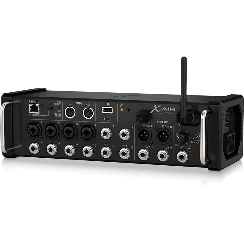 Behringer X AIR XR12 - Mezclador digital de 12 entradas con WiFi - Tempo Shop
