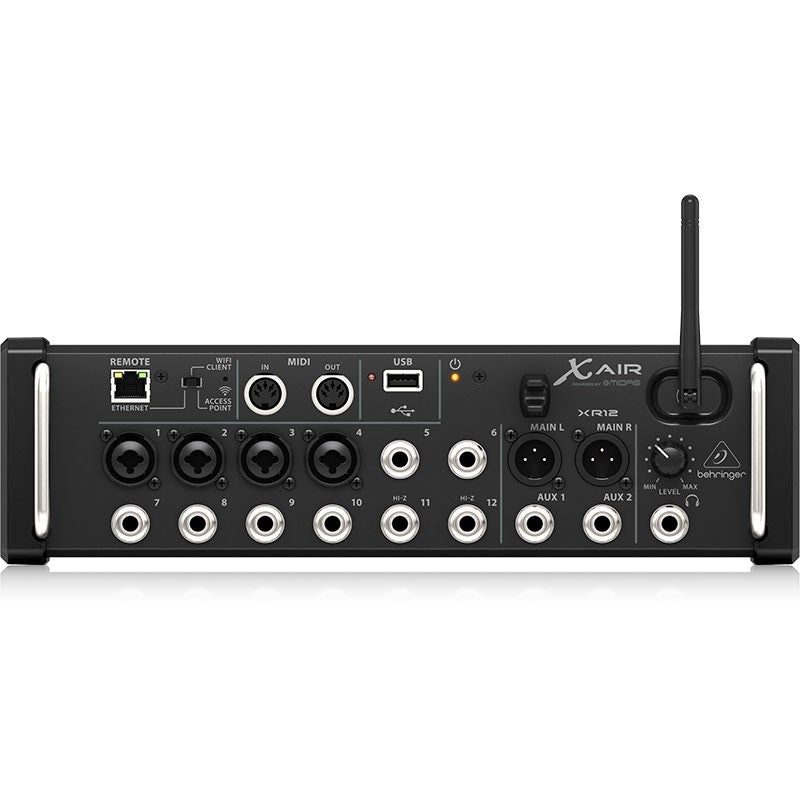 Behringer X AIR XR12 - Mezclador digital de 12 entradas con WiFi - Tempo Shop