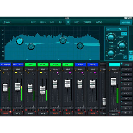 Behringer X AIR XR12 - Mezclador digital de 12 entradas con WiFi - Tempo Shop