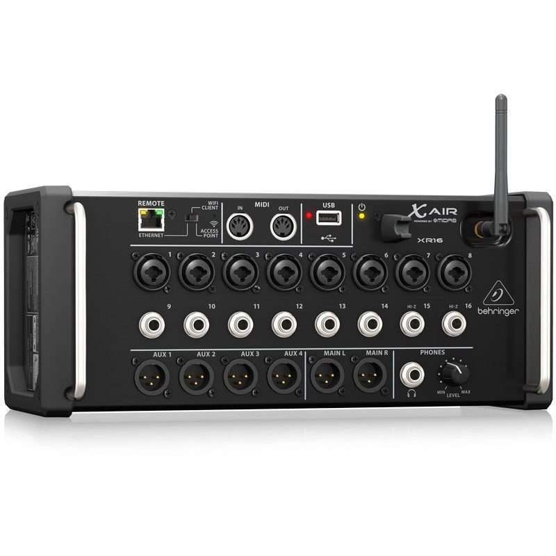 Behringer X AIR XR16 - Mezclador digital de 16 canales - Tempo Shop
