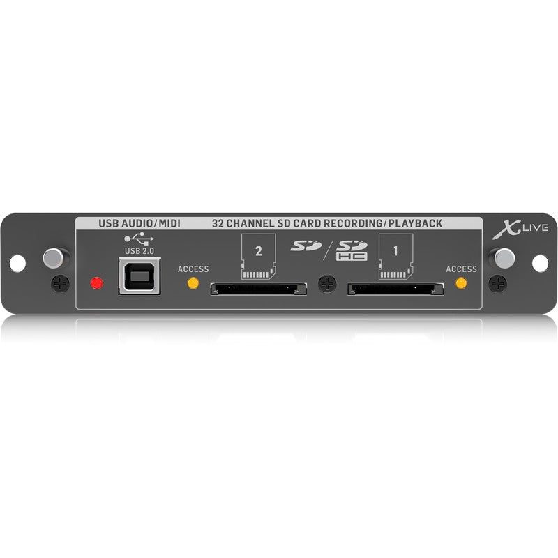 Behringer X-LIVE - Tarjeta de expansión X32 para grabación - Tempo Shop
