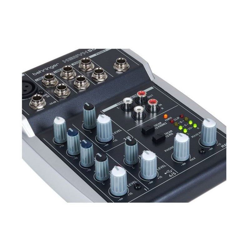 Behringer Xenyx 502S - Mezclador Analógico 5 Canales con USB - Tempo Shop