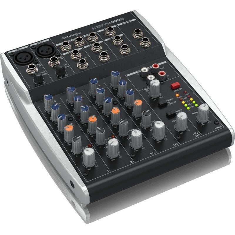 Behringer XENYX 802S - Mezclador analógico de 8 canales - Tempo Shop