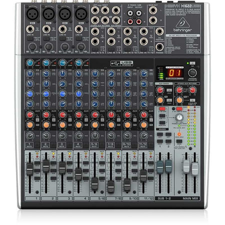 Behringer XENYX X1622USB - Mezclador Analógico de 16 Canales - Tempo Shop