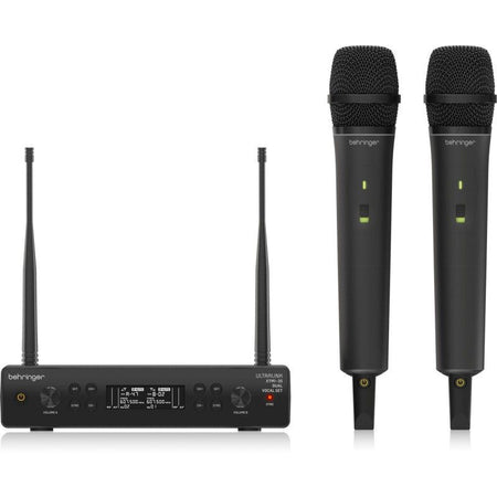 Behringer XTM1-35 DUAL VOCAL SET - Micrófono inalámbrico UHF - Tempo Shop