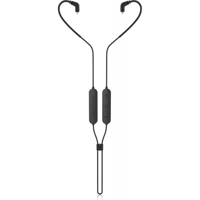 Behringer BT251-BK - Cable Adaptador Inalámbrico Bluetooth para Auriculares MMCX