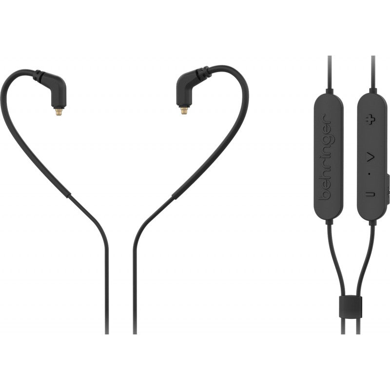 Behringer BT251-BK - Cable Adaptador Inalámbrico Bluetooth para Auriculares MMCX