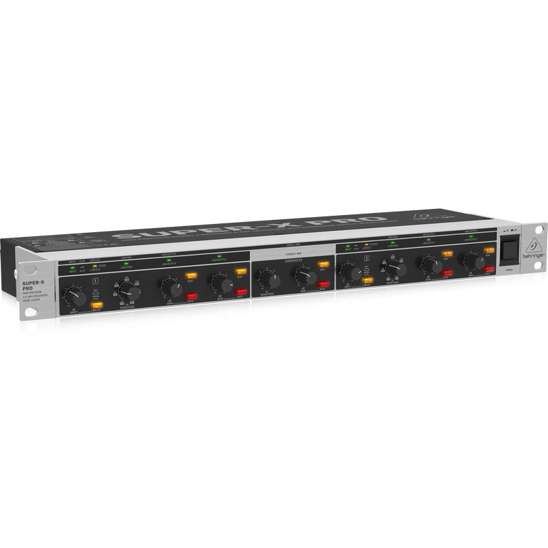 Behringer CX2310 V2 - Crossover Estéreo 2 Vías y Mono