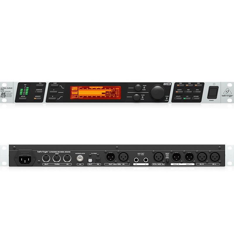 Behringer Ultracurve Pro DEQ2496 - Ecualizador y Procesador Digital
