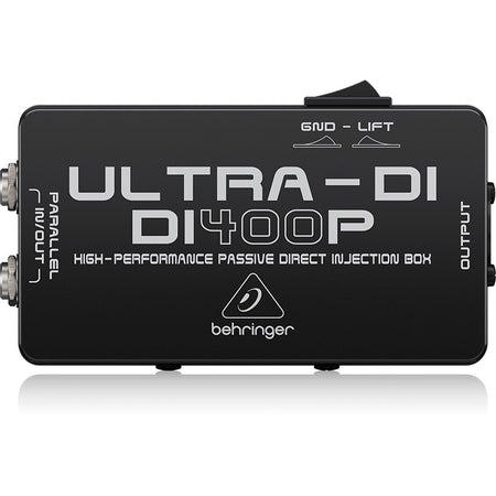 Behringer ULTRA-DI DI400P - Caja DI pasiva profesional