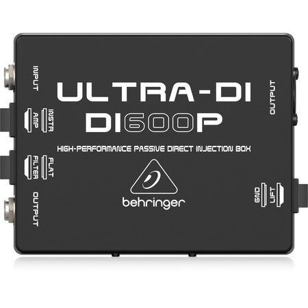 Behringer DI600P - Caja Ultra DI pasiva de alto rendimiento