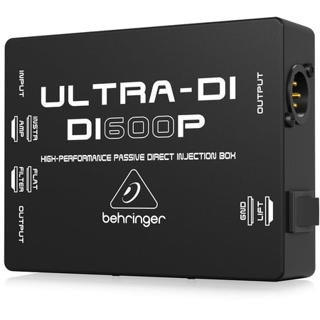 Behringer DI600P - Caja Ultra DI pasiva de alto rendimiento