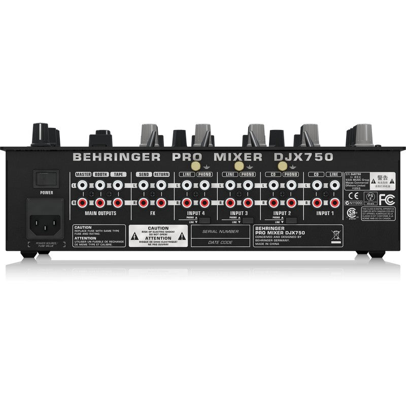 Behringer DJX750 - Mezclador Profesional para DJs