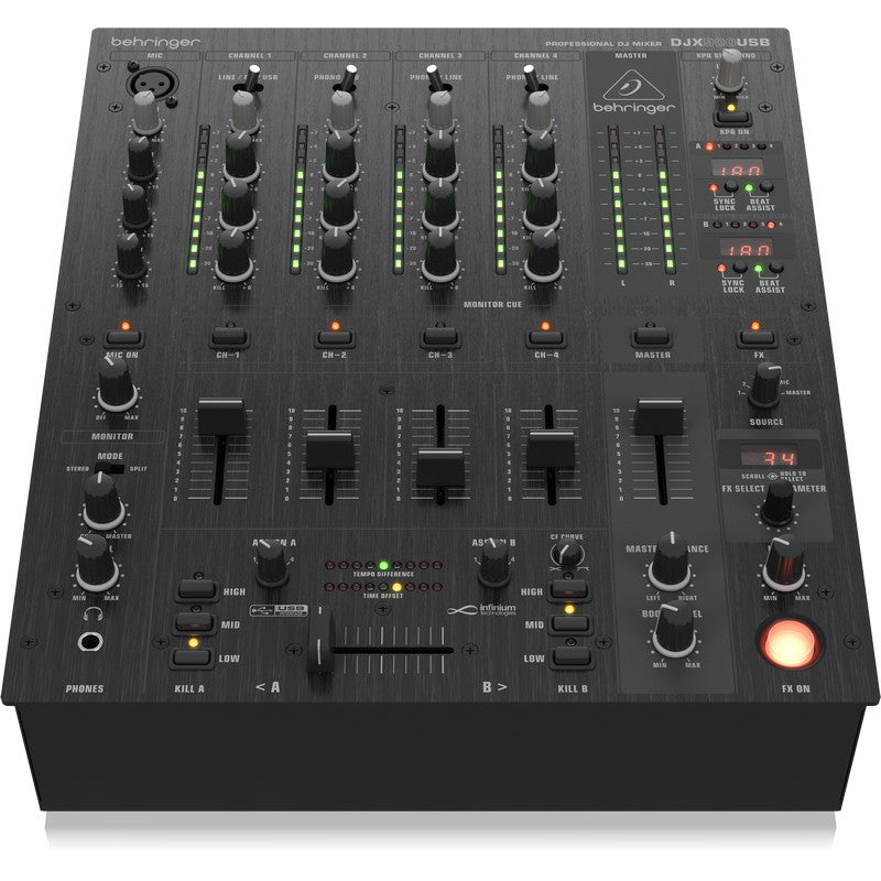 Behringer DJX900USB - Mesa de mezclas profesional de 5 canales