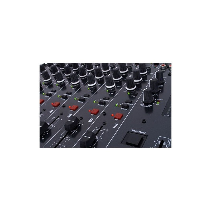Behringer DX2000 USB - Mezclador profesional de 7 canales