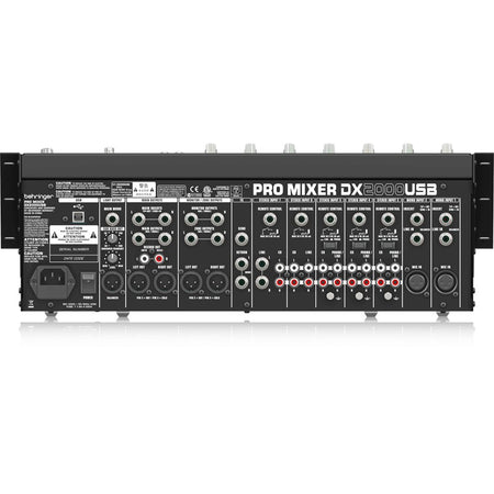 Behringer DX2000 USB - Mezclador profesional de 7 canales