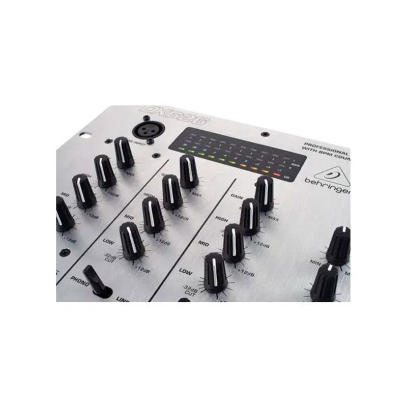 Behringer DX626 - Mezclador para DJ de 3 canales