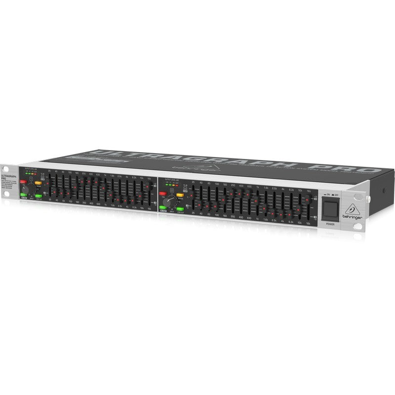 Behringer FBQ1502 HD - Ecualizador Gráfico Profesional de 15 Bandas