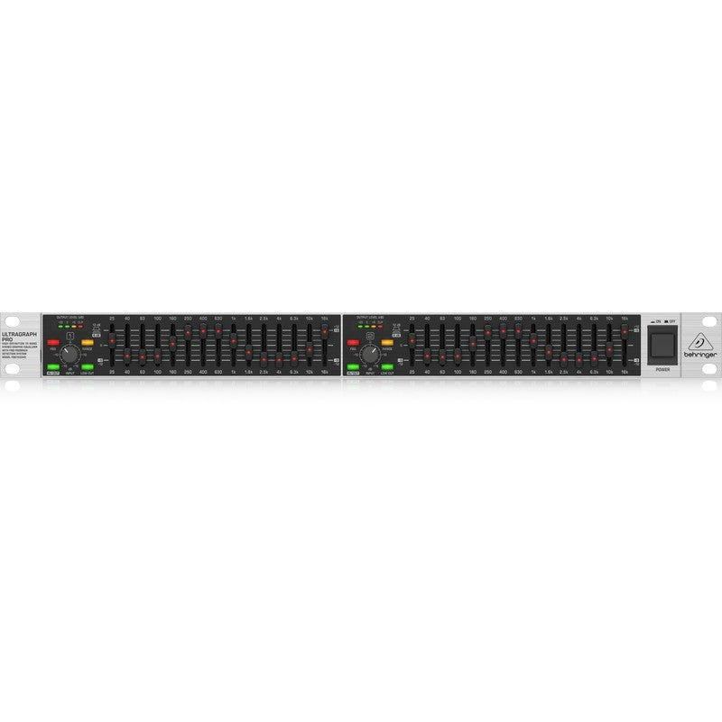 Behringer FBQ1502 HD - Ecualizador Gráfico Profesional de 15 Bandas