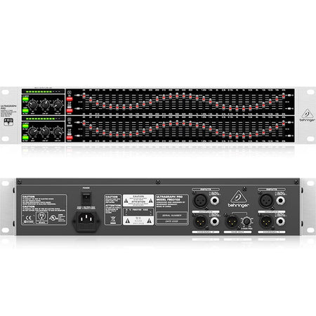 Behringer FBQ3102 HD - Ecualizador gráfico estéreo de 31 bandas