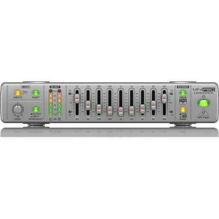 Behringer FBQ800 V2 - Ecualizador gráfico de 9 bandas