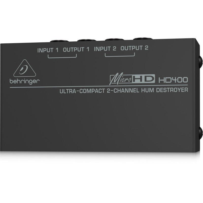 Behringer HD400P - Caja DI Eliminador de Zumbidos Compacta