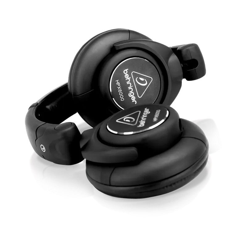 Behringer HPX6000 - Auriculares profesionales para DJ con transductores de neodimio de 50 mm