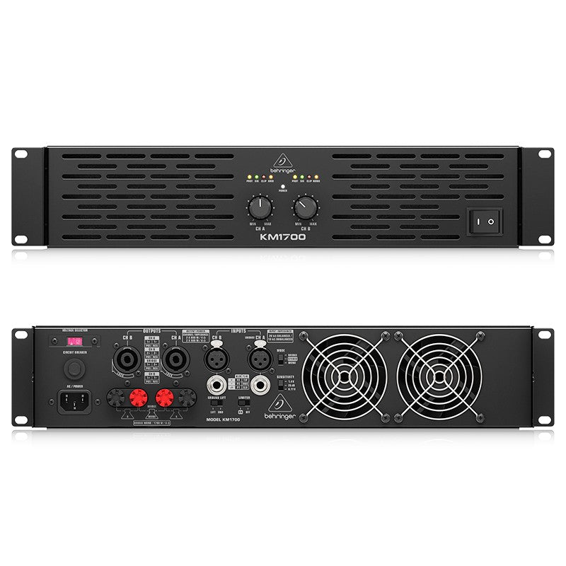 Behringer KM1700 - Etapa de Potencia Estéreo 1700W