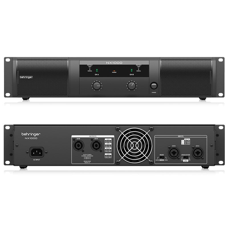 Behringer NX1000 - Etapa de potencia ultraligera 1000W