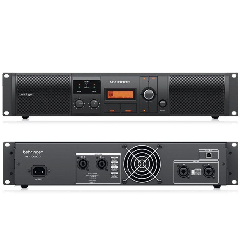 Behringer NX1000D - Etapa de Potencia DSP Clase D 1000W