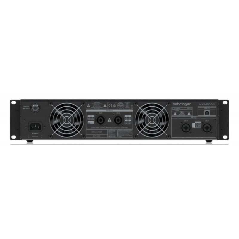 Behringer NX6000D - Etapa de Potencia DSP 6000 W