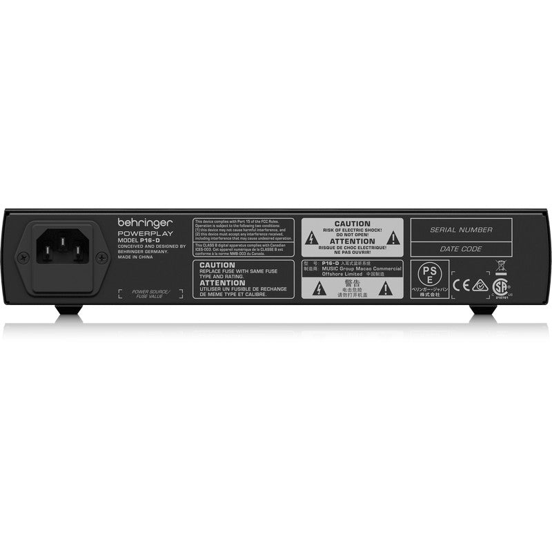 Behringer P16-D - Distribuidor ULTRANET de 16 Canales