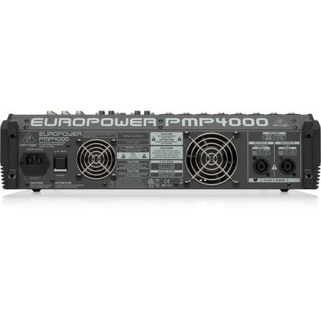Behringer PMP4000 - Mezclador Amplificado de 1600 W y 16 Canales