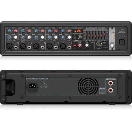 Behringer PMP550M - Mezclador autoamplificado 500W de 5 canales