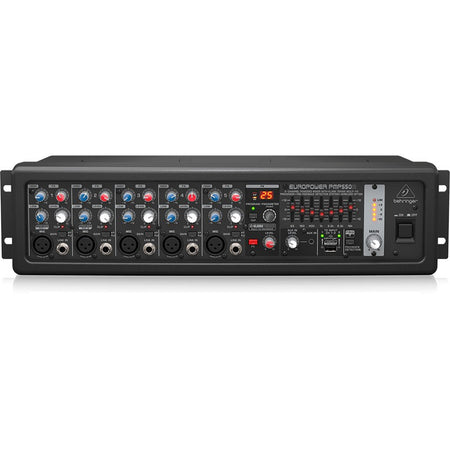 Behringer PMP550M - Mezclador autoamplificado 500W de 5 canales