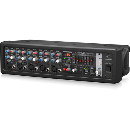 Behringer PMP550M - Mezclador autoamplificado 500W de 5 canales