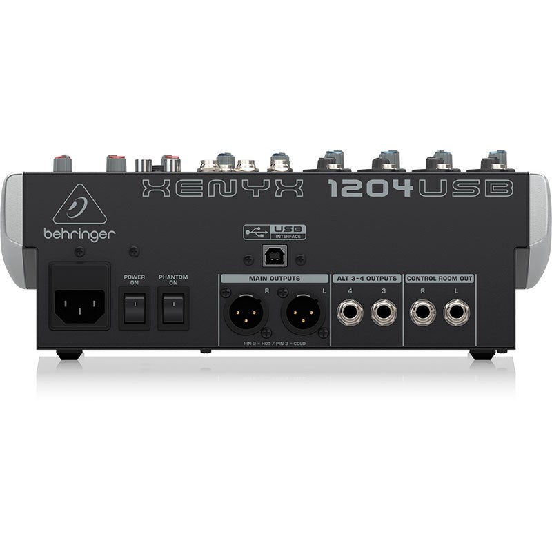 Behringer XENYX 1204USB - Mezclador USB 12 Canales