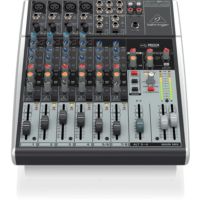 Behringer XENYX 1204USB - Mezclador USB 12 Canales