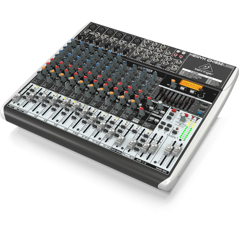 Behringer QX1832USB - Mezclador Analógico 18 Canales