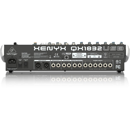 Behringer QX1832USB - Mezclador Analógico 18 Canales