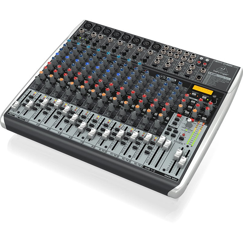 Behringer QX2222USB XENYX - Mezclador USB 22 Canales