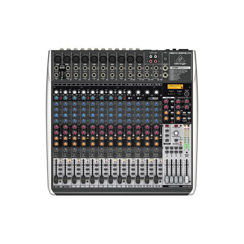 Behringer QX2442USB XENYX - Mezclador 24 canales Studio y Directo