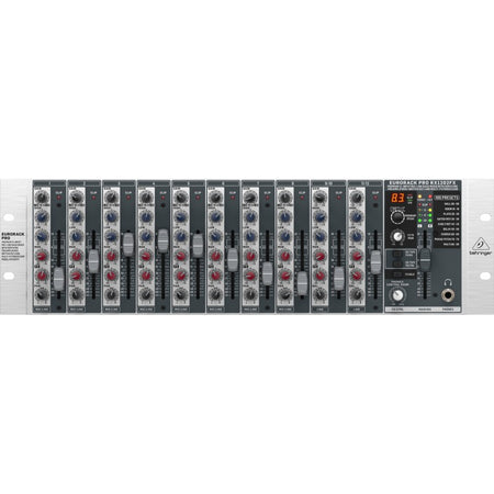Behringer RX1202FX V2 - Mezclador rack 12 canales