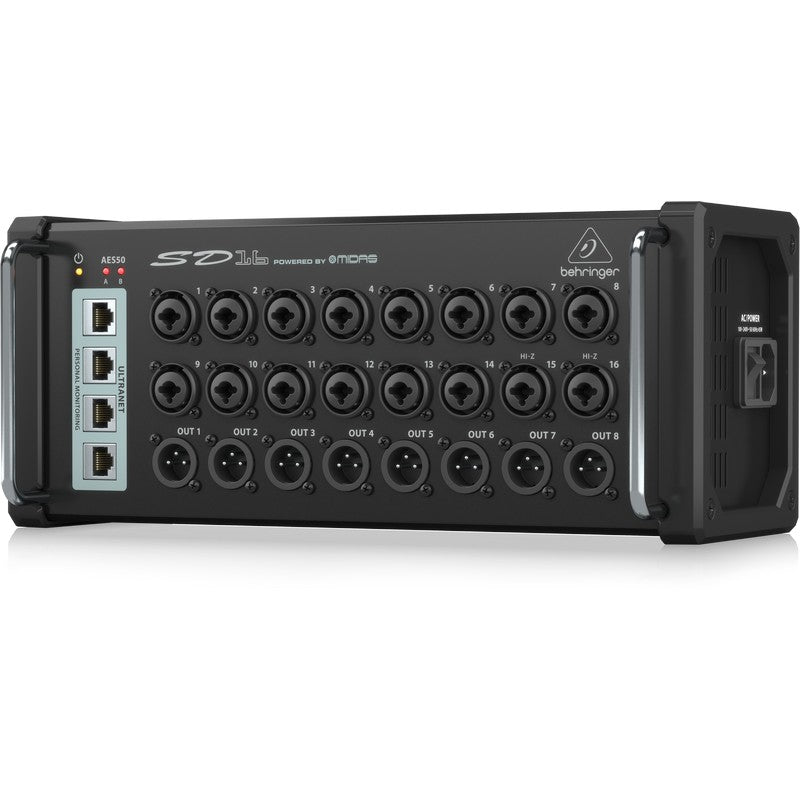 Behringer SD16 - Cajetín de Escenario Snake Digital de 16 Canales