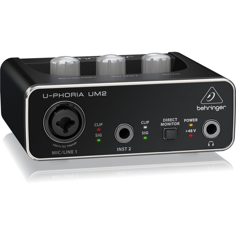 Behringer U-PHORIA UM2 - Interfaz de audio USB 2x2