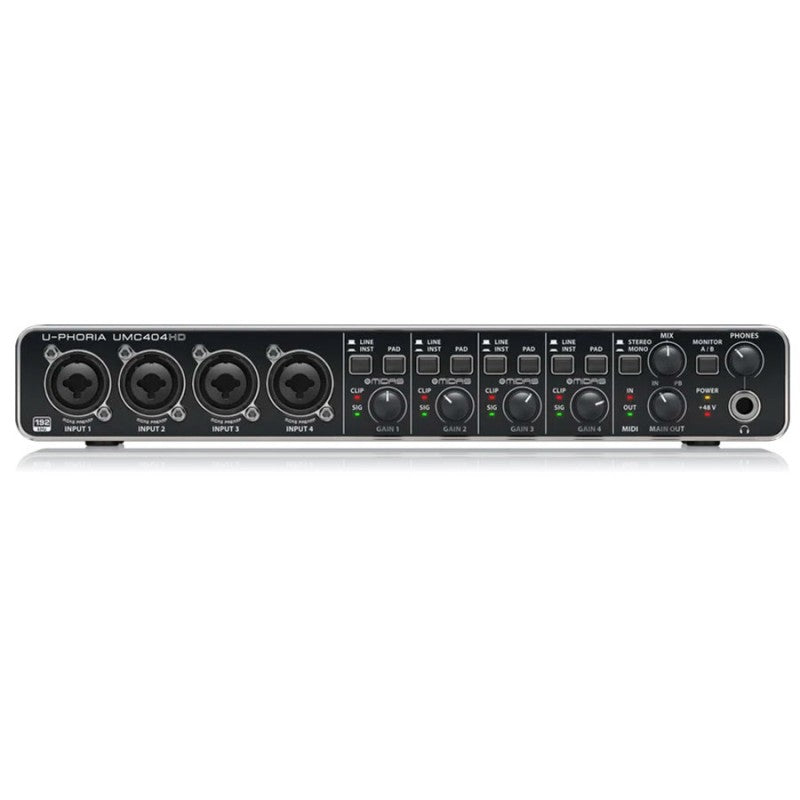 Behringer UMC404HD - Interfaz de Audio y MIDI de 4 Canales