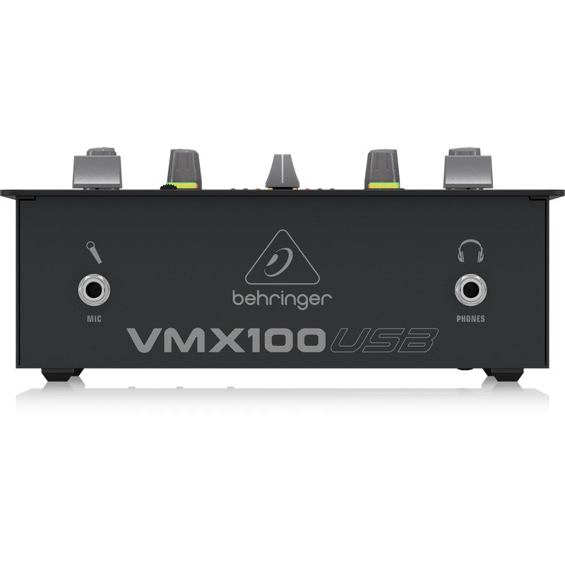 Behringer VMX100 USB - Mezclador para DJ de 2 canales