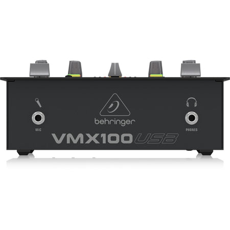 Behringer VMX100 USB - Mezclador para DJ de 2 canales