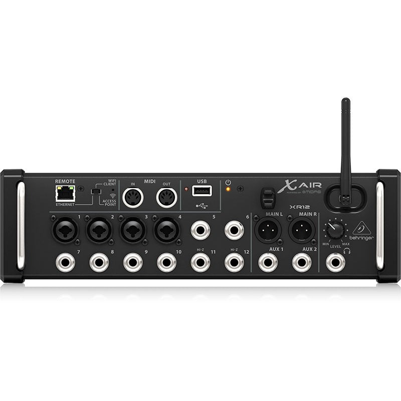 Behringer X AIR XR12 - Mezclador digital de 12 entradas con WiFi